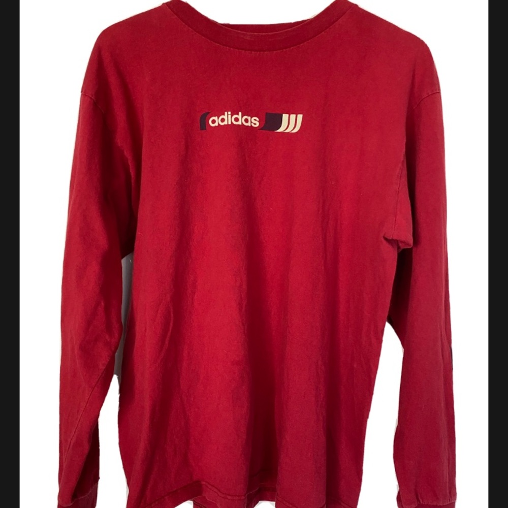 90s vintage Adidas Men’s Long-sleeve